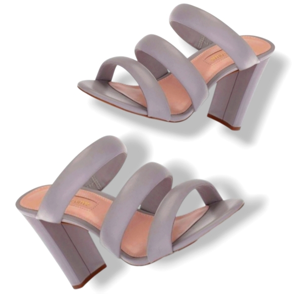 🛑BOGO🆕Avec Les Filles Lilac Mara Heels - Picture 9 of 11